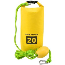 ISURE MARINE 2-in-1 PWC Sand Bag Anchor Adjustable Buoy for Small Boats, Powe...