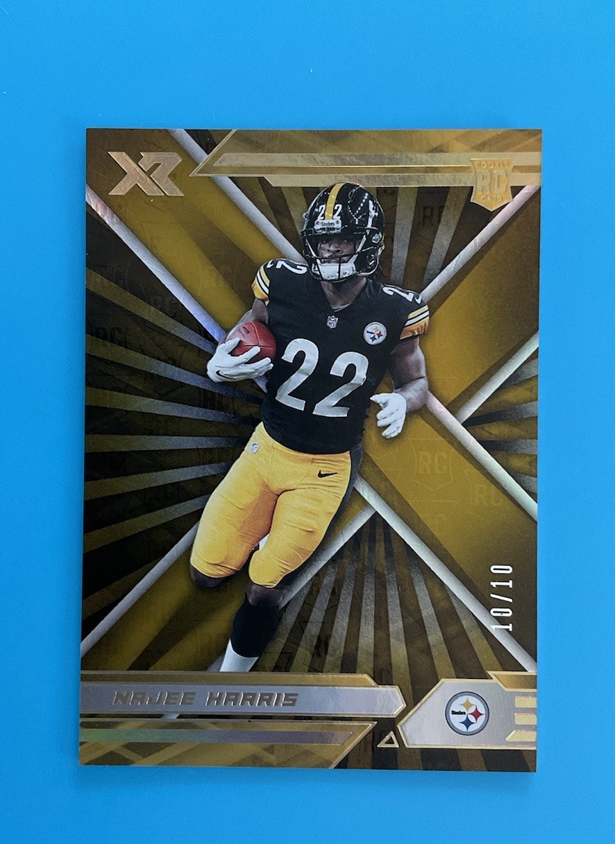 2021 Panini XR Najee Harris #120 RC Rookie /10 Steelers
