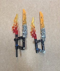 LEGO BIONICLE Lot 71311 Kopaka & Melum, 71308 Tahu Uniter of Fire 