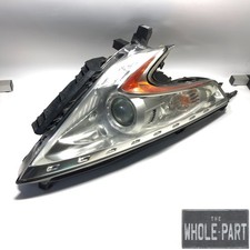 2009-2017 Nissan 370Z Z34 Xenon Headlight Headlamp Assembly Left LHS *POLISHED