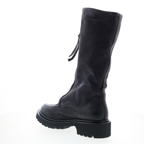A.S. 98 Tayton Womens Black Leather Zipper Knee High Boots 37 - Picture 6 of 8