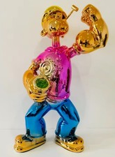 big POPEYE SCULPTURE POPART POP-ART LUXURY MONEY Statue CARTOON pink Monopoly XL