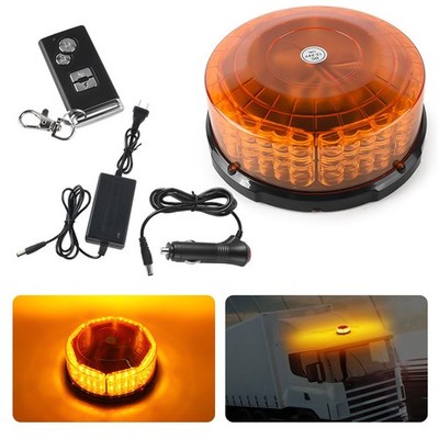 Magnetic Flashing Hazard Amber Strobe Rechargeable Beacon Warning Safety Lights
