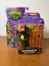 Teenage Mutant Ninja Turtles Mutant Mayhem LeatherHead 2024 Playmates TMNT NIB