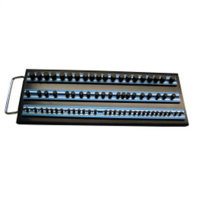  MRTRAY14B VIM Tools Magrail Tray, (3) 14 Inch Blue Magrails, Packaged with 1/4,