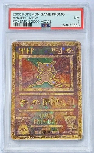 POKEMON 2000 MOVIE ANCIENT MEW PROMO PSA 7 NM
