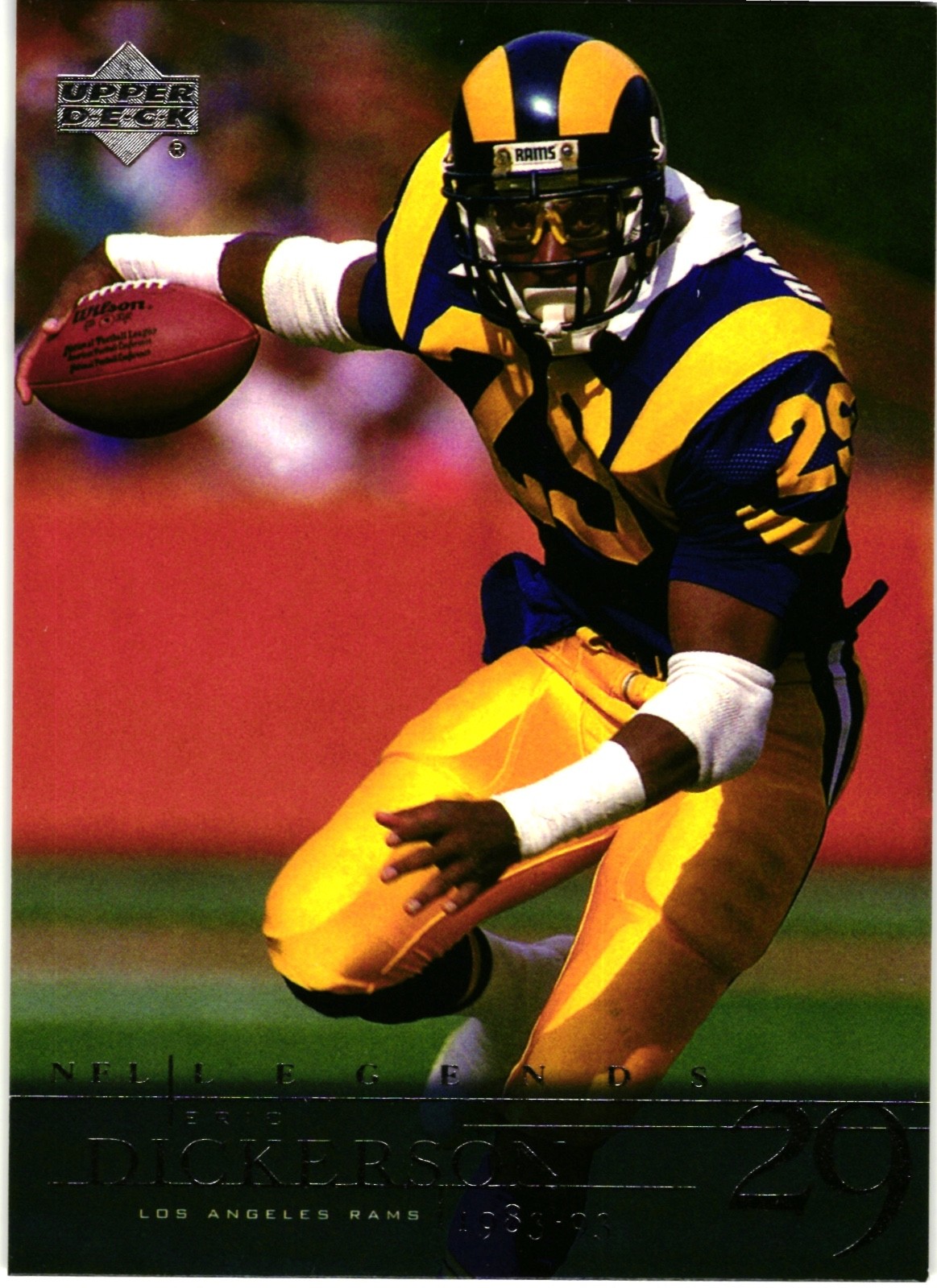 2001 Upper Deck NFL Legends - Eric Dickerson #38