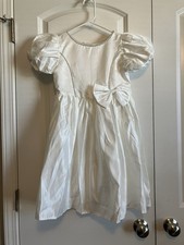 Idopip White Formal Dress Girls Wedding Baptism Pageant Party Size 150 Or 9-10Y