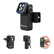 OLIGHT Oclip 2 Pro Rechargeable Clip-on Flashlight Black