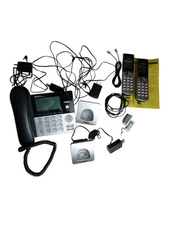 VTech 2 Handset Cordless/Corded Telephone Digital Answering Caller ID CS6949-2