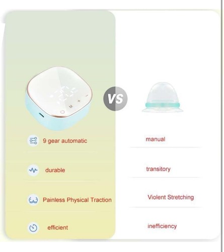 Electric Nipple Corrector for Flat or Inverted Nipples, Rechargeable Nipple P - Picture 3 of 8