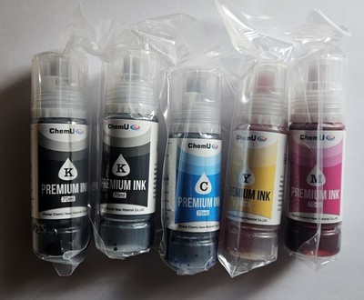 ChemU Premium Ink Set CMYK 4-Pack