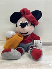 Walt Disney World DIRECTOR MICKEY MOUSE 9" Bean Bag Plush Toy Doll w/ Tags 90's