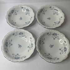 Set of 4 Johann Haviland BLUE GARLAND 5 Fruit Bowls Bavaria Germany