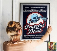 Grateful Dead 1978 Stop Nuclear Power: Live Konzert Tour Repro Poster - 30"x24"