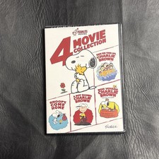 Peanuts: 4-Movie Collection DVD, 2016 NEW