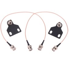 2 Pieces RG316-Kabel mit BNC-Steckern flexibel Antennenhalterungsplatte extern