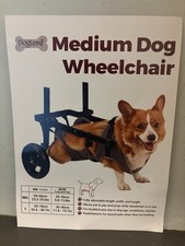 Doglemi Wheelchair for Medium/Large Dogs Pet Wheelchair