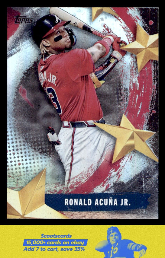 Ronald Acuna Jr Topps MLB カード　/25 On-Card Auto # to 25 - Ronald Acuña Jr. - MLB TOPPS NOW&reg