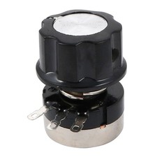 RV24YN20S B202 2K ohm Single Turn Wirewound Rotary Taper Potentiometer w Knob