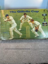 Vintage Ariel The Gillette Cup Cricket Board Game Retro Classic 1970s Rare Toy