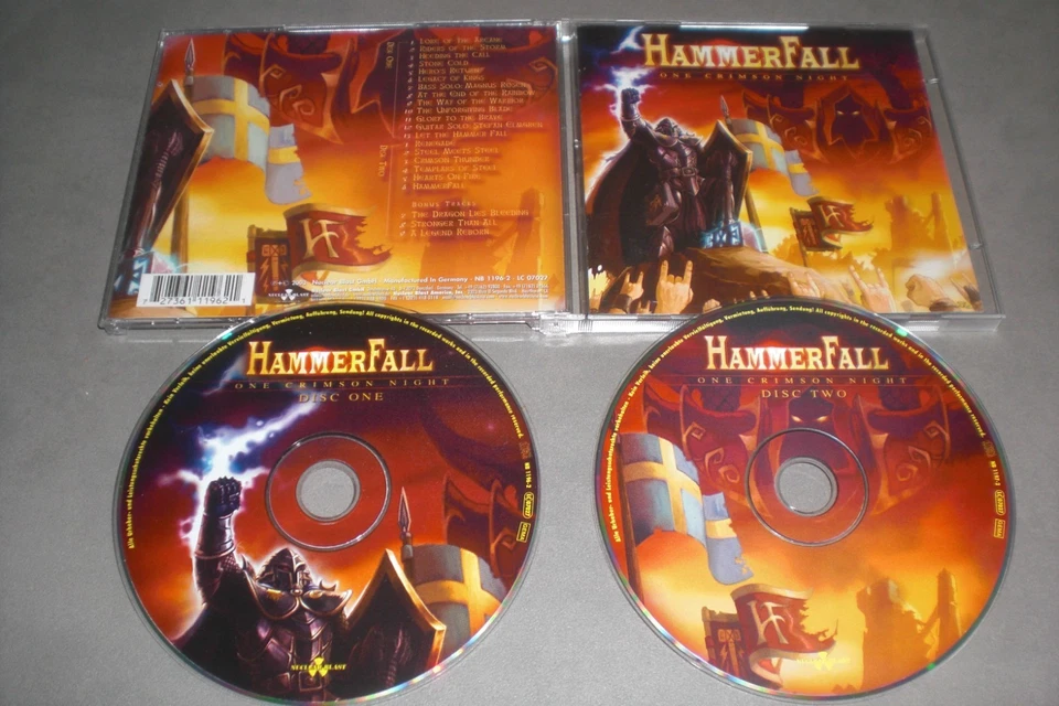 Hammerfall - One Crimson Night 2 CD Set - Bild 1 von 1