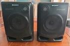 VTG Sony CFD-550 Stereo Mega Bass Boombox Speakers Pair of 2 VGUC Tested