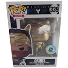 Funko Pop Games Destiny Osiris 339 Gold Bungie Store Exclusive Open Box