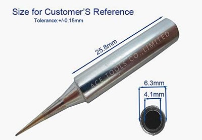 10 Lötkolbenspitzen Bleifrei 900M‑T‑B + Lötdraht – Set Für Hakko, Aoyue, Yihua & Andere Lötstationen