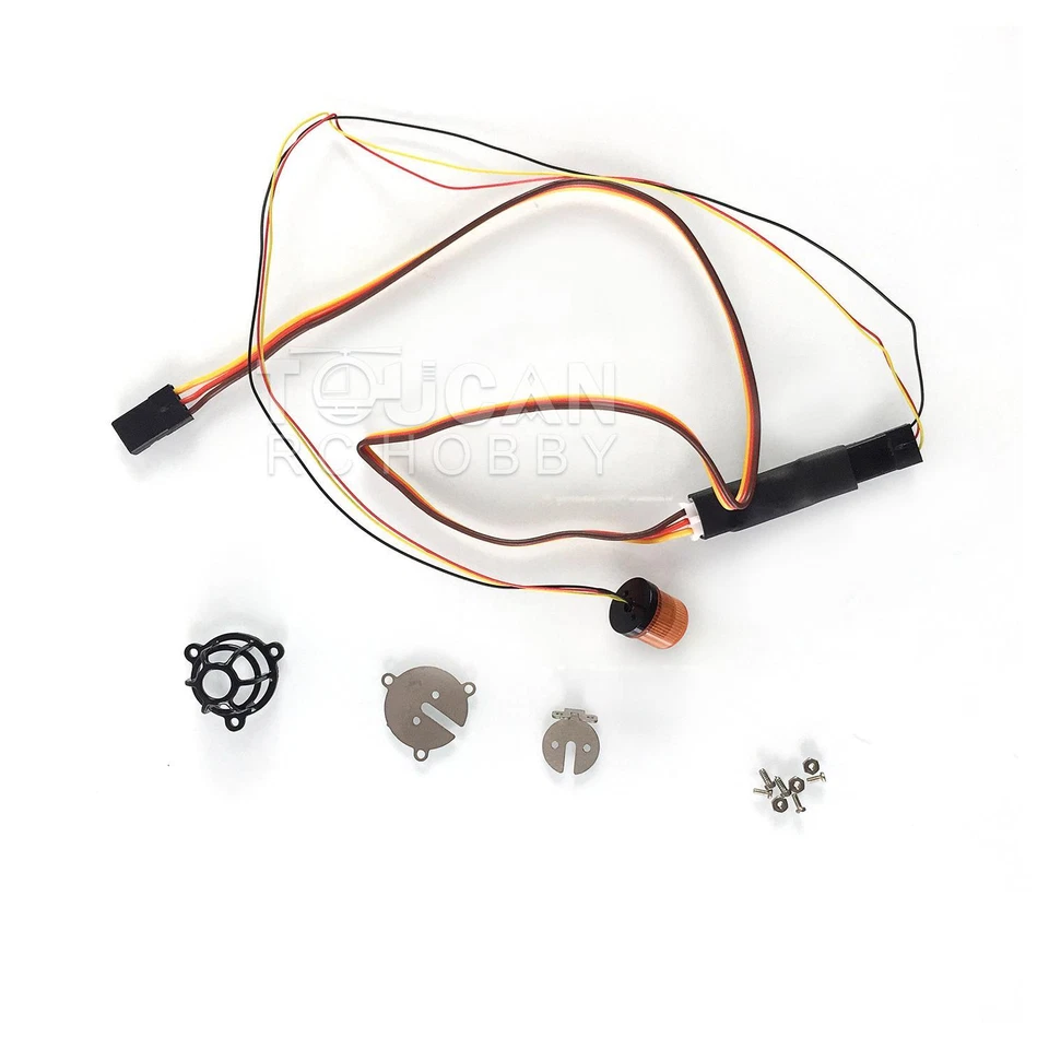 Rotierende Warnleuchte Kontrollleuchte für HUINA 1/14 2.4G RC K970 Bagger - Bild 4 von 4