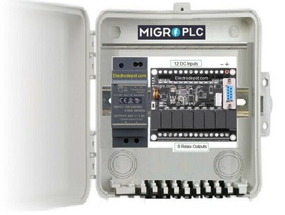 PLC Programmable Controller KIT in I65 Enclosure, GX DEV Programming Software