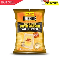 HotHands Body & Hand Super Warmers - Long Lasting Natural Odorless Air Activa...
