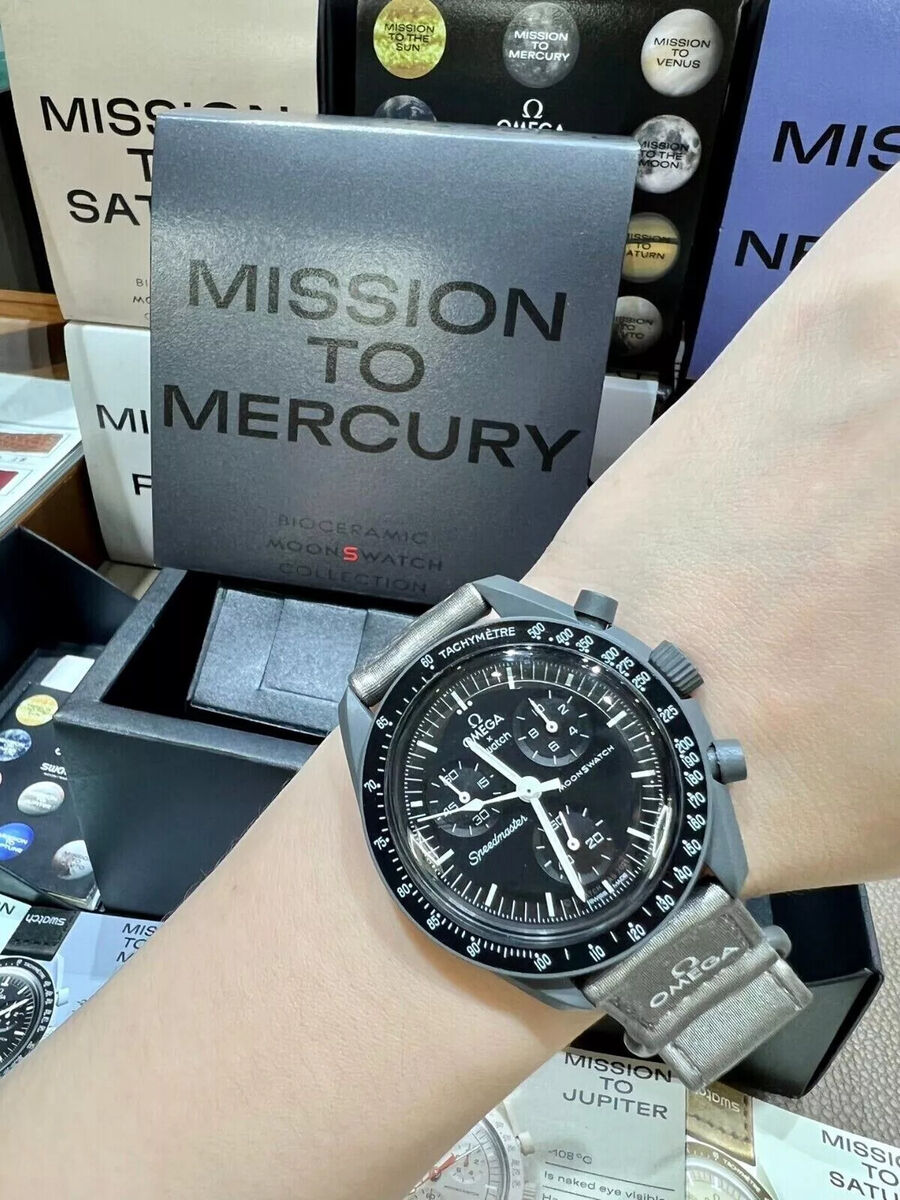 NEW Swatch x Omega Moon swatch Mission To Mercury Watch NEW Swatch x Omega Moon swatch Mission To Mercury Watch