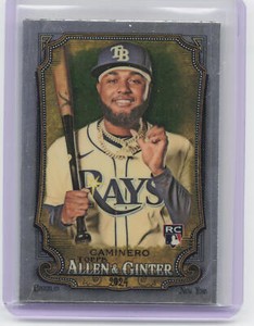 2024 Topps Allen & Ginter #92 Junior Caminero Chrome RC