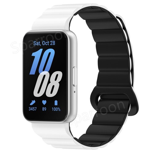Metall Nylon Silikon Armband für Samsung Galaxy Fit3 SM-R390 Uhrenarmband Ersatz - Picture 717 of 830