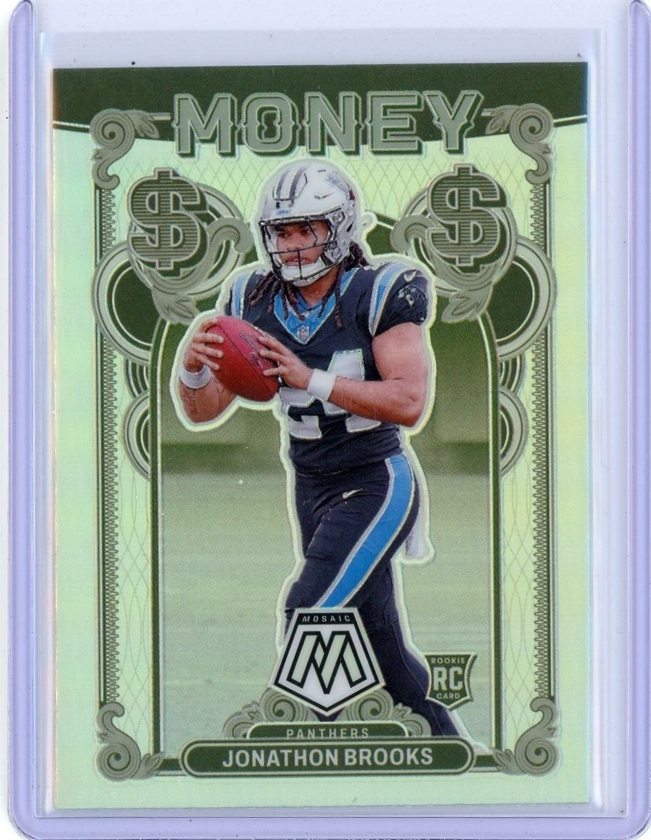 2024 Panini Mosaic JONATHAN BROOKS Rookie Money SSP Case Hit