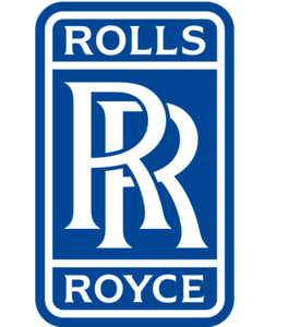 Rolls-Royce Head Badge Decal Sticker - 3M Aluminum Replica Car Emblem, Metallic Finish