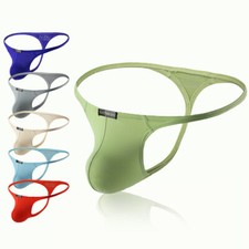 Sexy Herren-Tangas Bikini-Unterwäsche T-Back-Beutel-Slips Badebekleidung◇