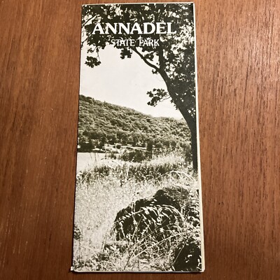 Annadel State Park California Dept. of Natural Resources Brochure Map Santa Rosa
