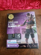 New Golds Gym (4piece kit) Upper Arm and Thigh Slimmer Kit