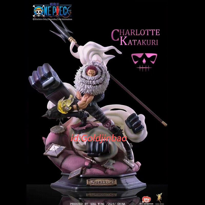 ONE PIECE Charlotte Katakuri Statue Resin Model Palace Figure Painted