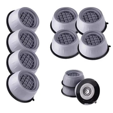 8 Pack Anti-Vibration Pads for Washing Machine Reduce Noise Rubber Feet Pads