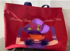 Beautiful Unique Red Hat Society Bag