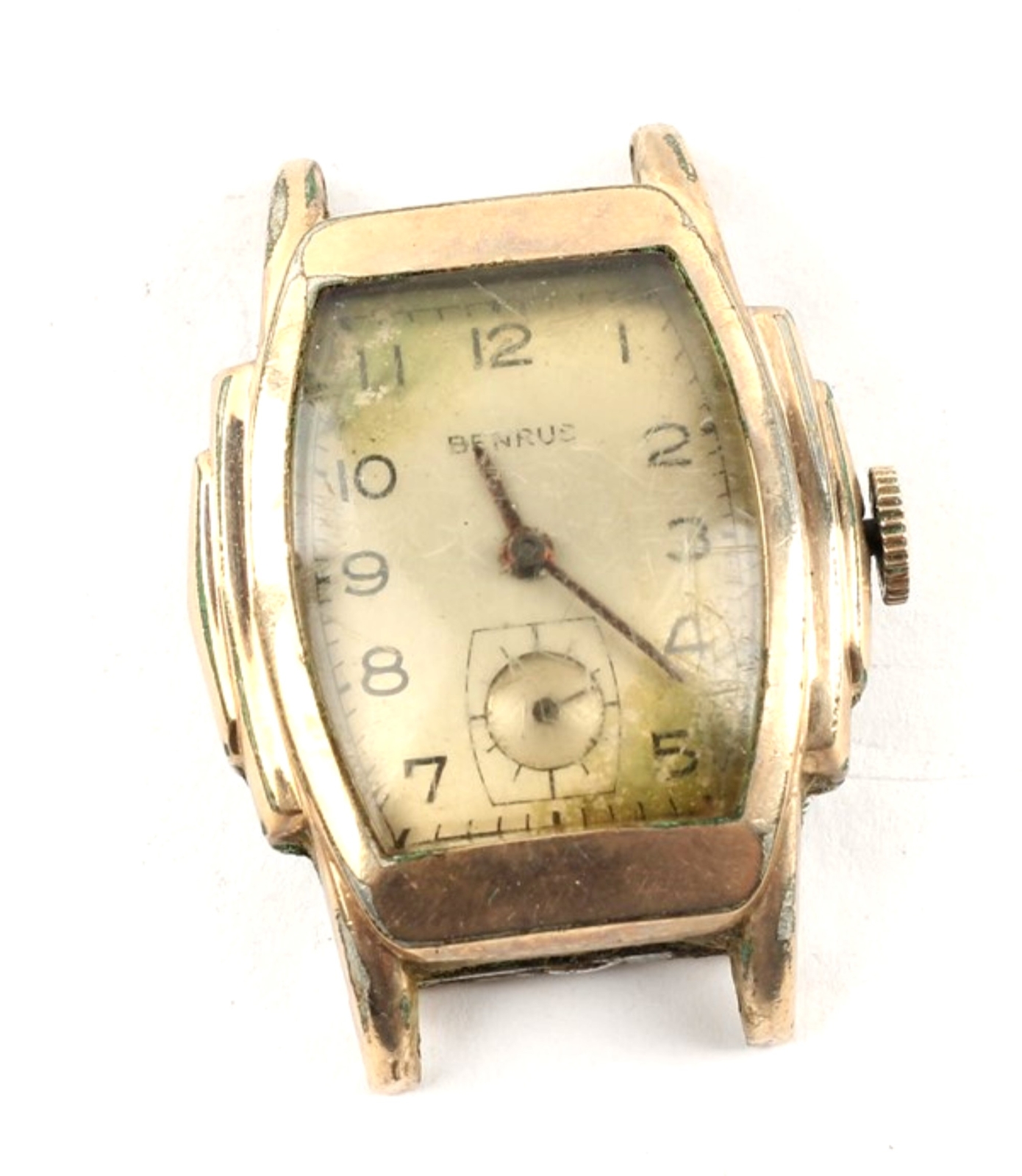 Benrus Swiss Men's Wrist Watch Movement/Case BR115 Jewels SO31 eBay