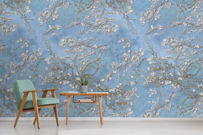 3D Plum Blossom Branch G2523 Wallpaper Wall Murals Removable Self-adhesive Honey