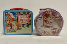 Sealed 1999- Easy-Bake Oven Metal Lunchbox  1998 Candyland Metal Lunchbox