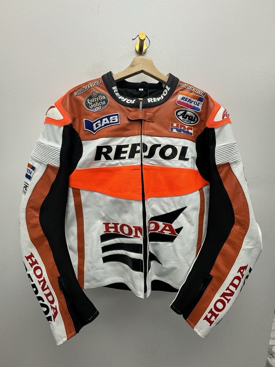 Honda Repsol Racing Leather Jacket XXL | eBay Honda Repsol Racing Leather Jacket XXL | eBay