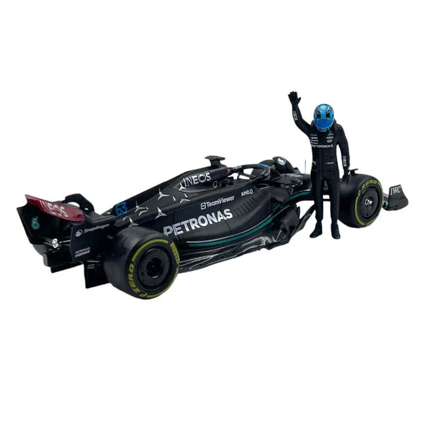 Modellino F1 Bburago 1/24 Mercedes AMG F1 Team W14 Winner Edition 2023 #63 G.... - Immagine 2 di 4