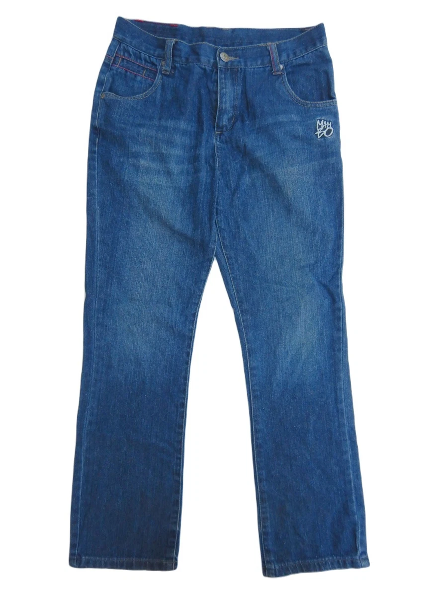 Mambo Australia Women s Designer Blue Denim Cotton Jeans Pants Size 14