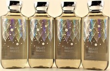 QTY 4 - Bath  Body Works BALLET NIGHTS Body Wash Shower Gel Shampoo 10oz